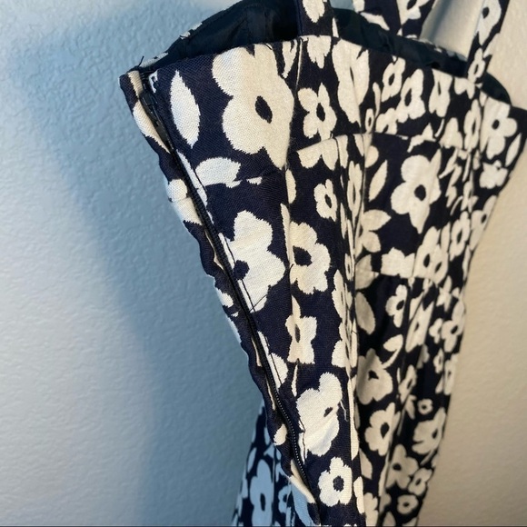 Tibi African Violet Print Floral Cotton Dress Size 2 - Picture 8 of 10